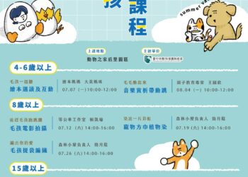 共創美好時光！中市動保處114年「幸福毛孩生活課程」報名即將開跑