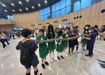 中市童軍牽駿馬！-幼童軍聯團活動后里馬場盛大登場