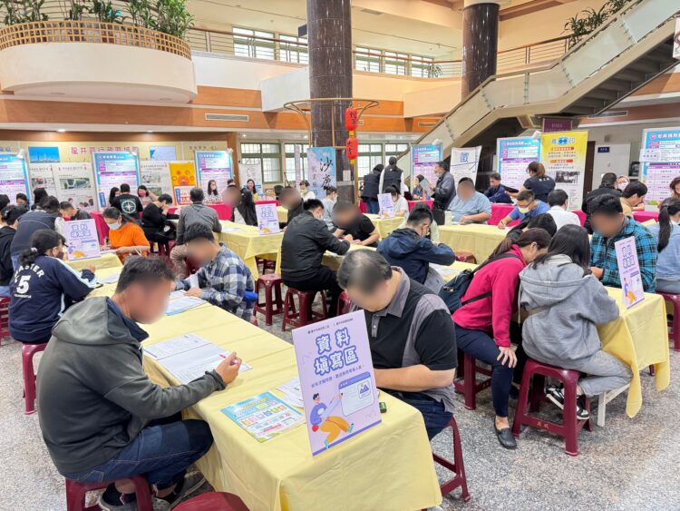 中市勞工局辦理海線徵才熱絡！-初步媒合率逾六成