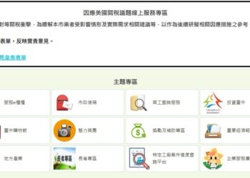 因應關稅衝擊中市府啟動多元措施-今起新增產業意見線上服務專區