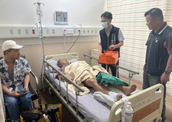 沙鹿連環車禍 -中市府啟動關懷慰問傷者並提供協助