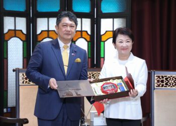 中市城市外交再+1！日本金澤市長村山卓蒞府拜會-盧市長：共同拓展國際對話廣深度