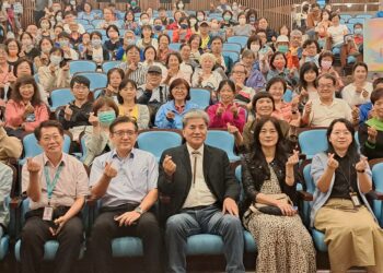 為地球布施一念心！中市府邀李鴻源暢談信仰、永續與我們的未來