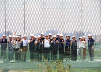 台中綠美圖備受矚目12月正式開館-新北市政府率團參訪交流