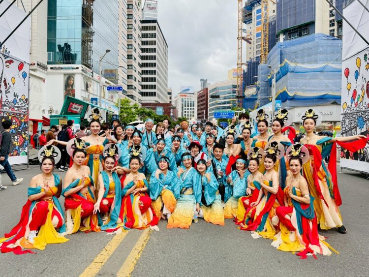 推動國際觀光藝文交流！台中國際踩舞嘉年華舞團赴韓演出