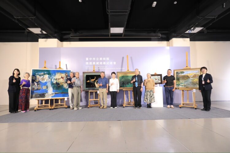 藝術史大師真跡現身！國際新地標綠美圖年底開館「5鉅作」首曝光-盧市長：台灣藝壇盛事在台中