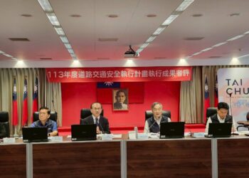 交通部考評台中道安-黃副市長：降低事故死亡人數防制成效六都第一