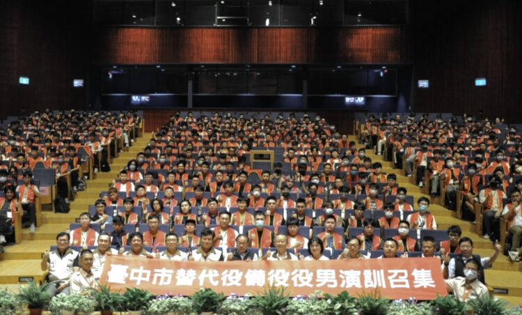 儲備民防量能-中市府召訓372名備役替代役-民政局長勉有備無患保護家園