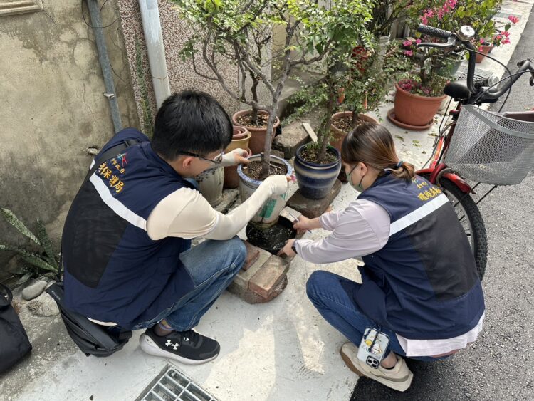 防堵登革熱！中市環保局籲落實「巡倒清刷」防堵登革熱