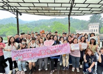 「愛的助攻」不間斷!中市單身聯誼暢遊新社古堡共譜愛情故事-再創九成高配對率
