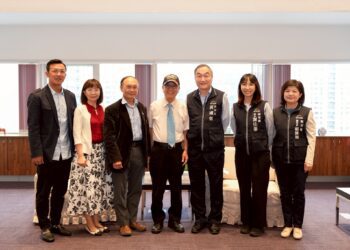 美國聖地牙哥台中市姊妹市委員會拜會中市府-黃副市長感謝長期協助