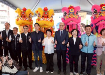 期盼20年！「市政路延伸工程」工業區一路至安和路通車啟用-盧市長讚：「黃金大道」將成捷運藍線施工替代道路