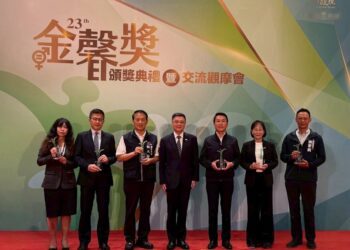 台中性平考核連冠全國-再獲行政院金馨獎及故事獎雙重肯定