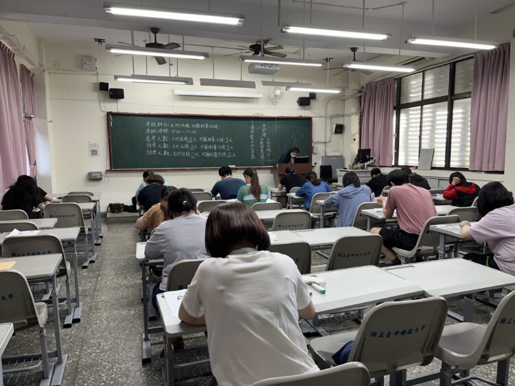 中市地政局約用人員甄試今登場-公開、公平、公正選才強化服務