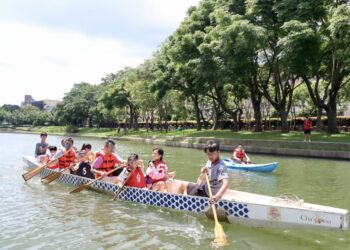 豐原葫蘆墩龍舟獨木舟體驗登場-打造水域運動新風潮