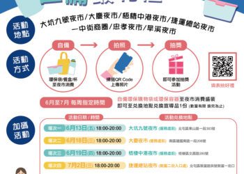 點亮永續星光夜！中市串聯七大環保夜市推動減廢綠生活