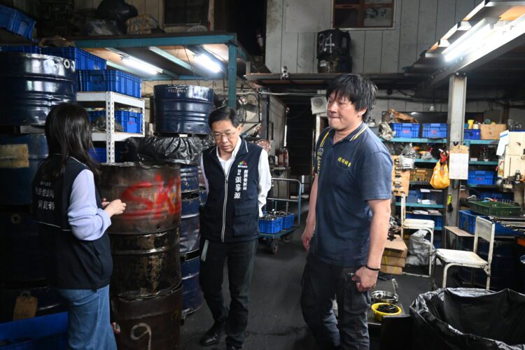 「連瑜鏈條」深耕台中放眼世界-經發局長肯定創新成果：助新廠儘早落成啟用
