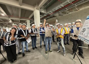「北極之星」即將發光 -中市議會交通地政委員會參訪水湳轉運中心 -見證交通建設成果