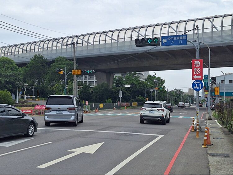 左轉不塞車！中市潭子區豐興路號誌優化-慈濟醫院前車流更順暢