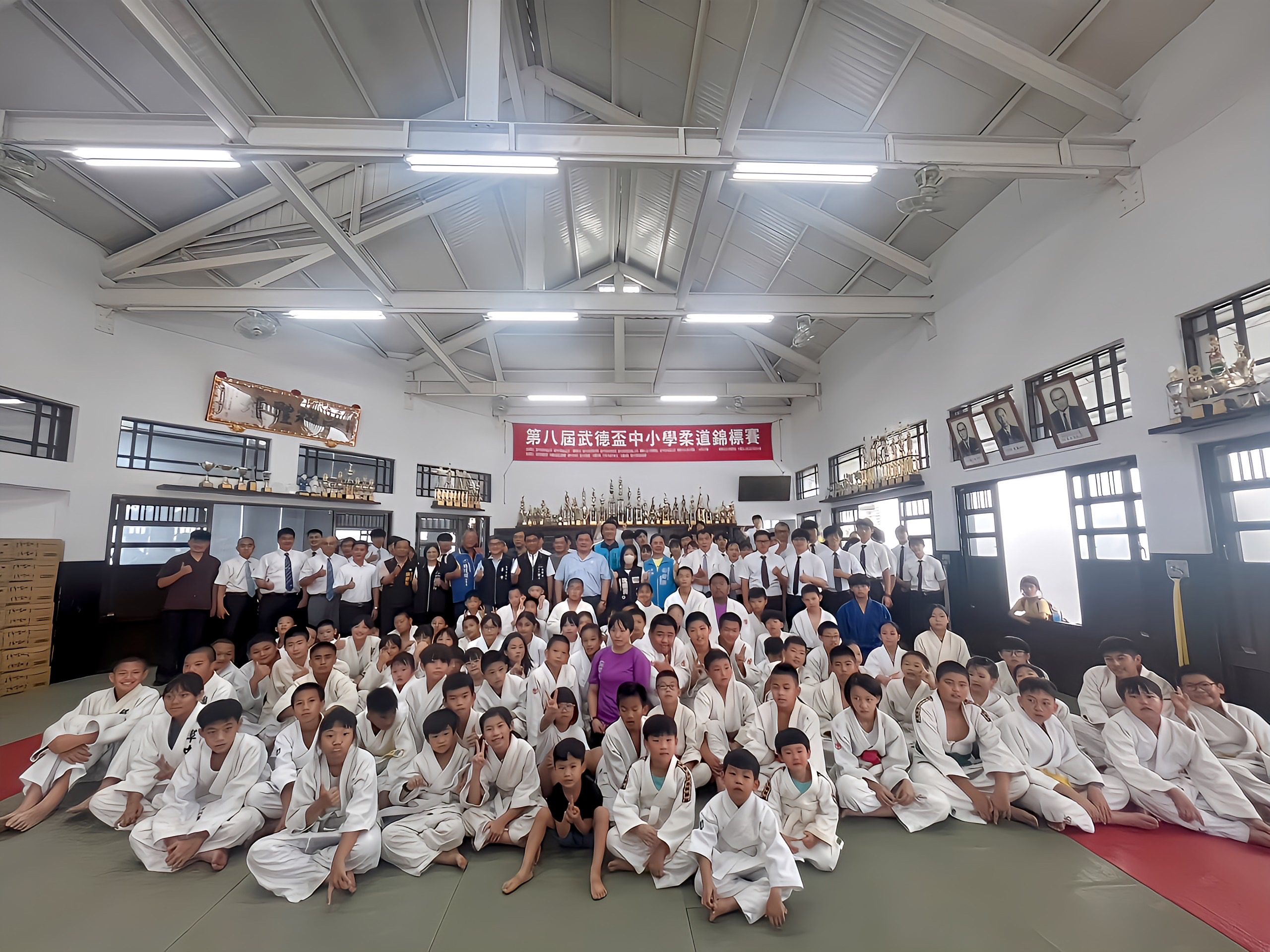 第八屆武德盃中小學柔道錦標賽台中登場-運動局長：期勉選手爭取佳績