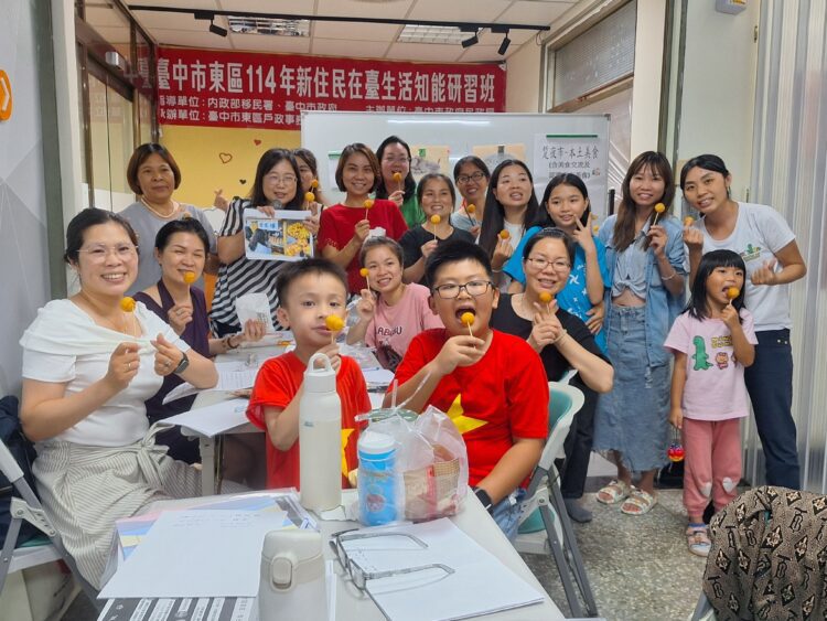 夜市美食變教材-中市東區戶所新住民研習班超接地氣-多元課程助融入在地生活
