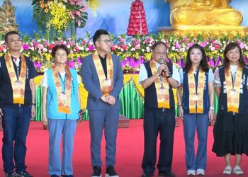 中區全國供佛齋僧法會近2萬人齊聚祈福-民政局長：感謝弘揚孝道凝聚善念