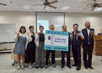 強化台中消防救護量能-民眾慷慨捐贈中市消防靜脈定位儀