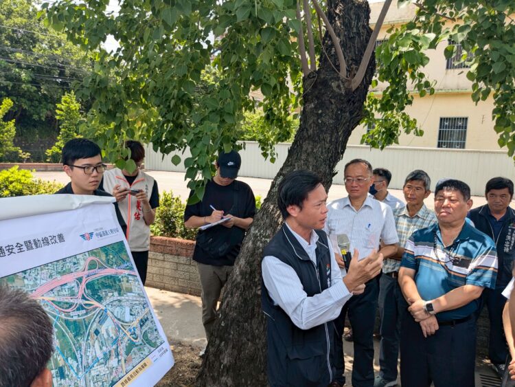 聽見民意、落實建設！立院視察台中交通-林副秘書長：保障用路人安全優先