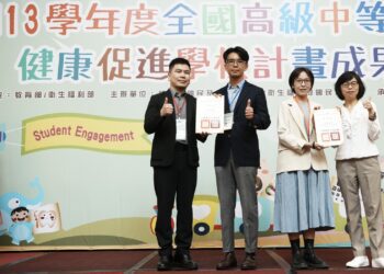 中市校園健康推動有成-三校獲全國獎項肯定