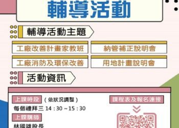 中市納管工廠改善計畫核定率近7成-經發局：力拚明年3月前全數核定-籲業者盡速補正