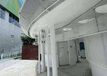 城市「親子小白宮」即將現身！-中市文心森林公園陽光公廁將於9月開放使用
