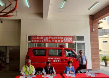 助中市消防局提升消防戰力！-黃啟龍先生捐救災警備車