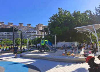 炎夏不怕曬！中市完成5座公園遮蔭升級-讓孩子暑假玩樂不怕熱