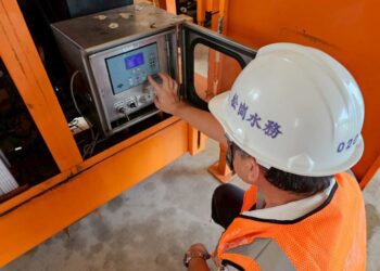 丹娜絲颱風來勢洶洶！中市水利局大型抽水機提前部署-加強戒備