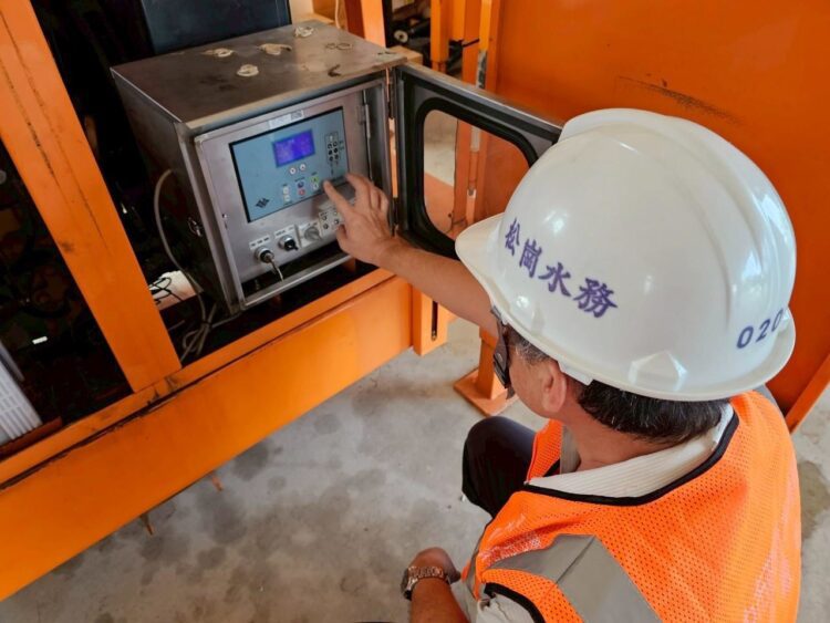丹娜絲颱風來勢洶洶！中市水利局大型抽水機提前部署-加強戒備