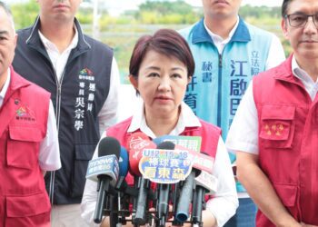 丹娜絲颱風變大變胖！-盧市長率隊視察抽水站：加強戒備