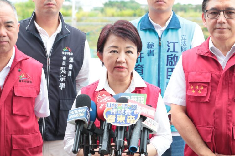 丹娜絲颱風變大變胖！-盧市長率隊視察抽水站：加強戒備