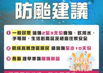 因應颱風來襲停班停課-中市復康巴士暫停接送服務