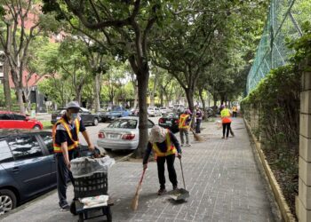 丹娜絲颱風影響漸歇-中市各區公所與志工總動員加速家園復原
