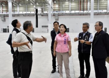 立法院經濟委員會赴台中國際會展中心考察-貿協宣布11月底展覽棟1樓正式啟用