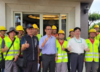 台中隊馳援風災復原-嘉縣民眾感激致謝