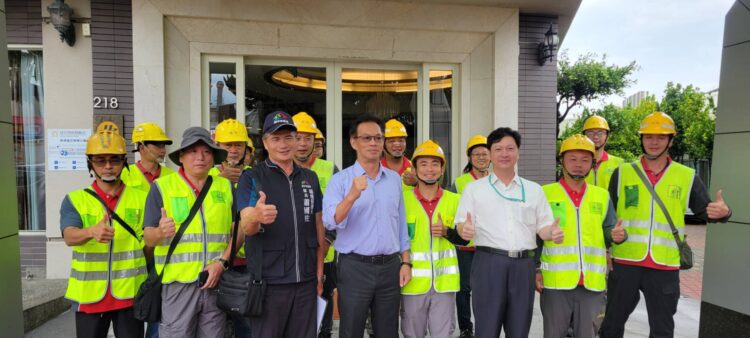 台中隊馳援風災復原-嘉縣民眾感激致謝