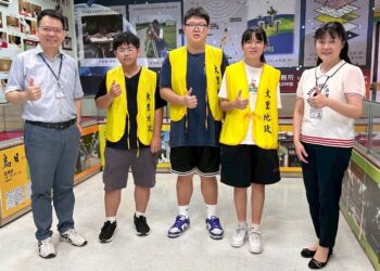 young溢熱情！中市大里地政青年志工來報到