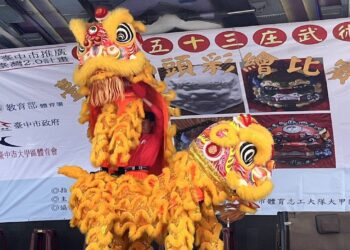 傳統武術薪火相傳　大甲五十三庄武術系列活動獅頭彩繪揭序幕