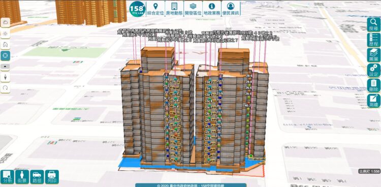打造透明便利的不動產資訊平台！中市地政局3d建物查詢上線