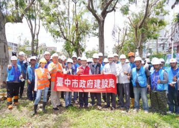 七日動員348人次！台中建設局馳援嘉義災區　盧市長慰問感謝前線英雄