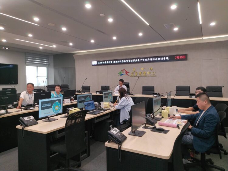 運用化學雲勾稽功能-中市消防局持續強化公共危險物品管理
