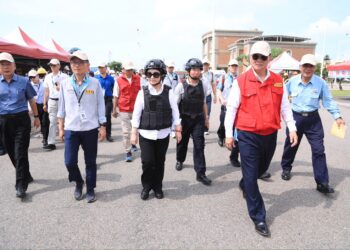 強化城市韌性！盧市長率隊實地視導防空演習
