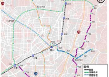 催進都市軌道現代化　中市捷工局：山海線、紫線7月再送交通部