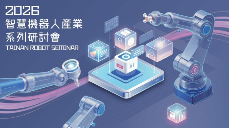 ▲首場臺南市「2026智慧機器人產業系列研討會」圓滿落幕。(圖／業者提供)